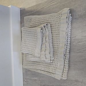 Onsen Waffle Bath Towel Set